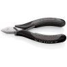 Knipex Side Cutter 115mm ESD Safe Diagonal Cutter Without Bevel Steel Jaw Plastic Grip Bi-Metal Handle 77 42 115 ESDRS