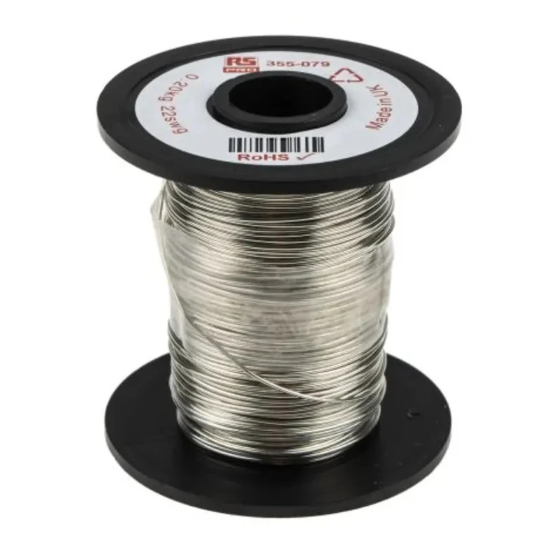RS PRO 0.71 mm OD Tin Finished Copper Wire 50.9 m Reel 355-079