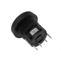 ITW Switches 76-91 Series Panel Mount Momentary Push Button Switch, Red Actuator, 22.5 mm Cutout, SPDT, Clear 76-9112/439088