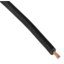 RS PRO 2491X Series Black Hook Up Wire 20 AWG, 16/0.2 mm Core Strands, 100 m Length, Polyvinyl Chloride Insulation 361-579