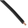 RS PRO 2491X Series Black Hook Up Wire 20 AWG, 16/0.2 mm Core Strands, 100 m Length, Polyvinyl Chloride Insulation 361-579