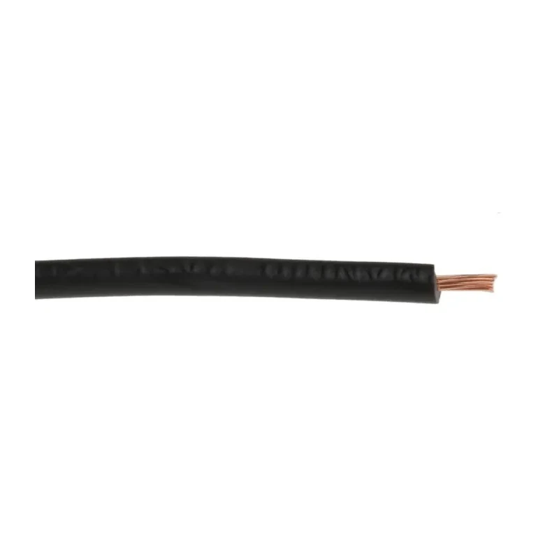 RS PRO 2491X Series Black Hook Up Wire 20 AWG, 16/0.2 mm Core Strands, 100 m Length, Polyvinyl Chloride Insulation 361-579