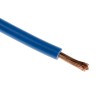 RS PRO 2491X Series Blue Hook Up Wire, 18 AWG, 24/0.2 mm Core Strands, 100 m Length, Polyvinyl Chloride Insulation 361-658