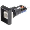 Saia-Burgess Illuminated Momentary Push Button Switch Panel Mount 16 mm Cutout SPDT IP67 250V ac 501000-601