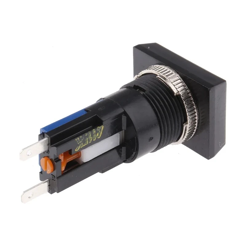 Saia-Burgess Illuminated Momentary Push Button Switch Panel Mount 16 mm Cutout SPDT IP67 250V ac 501000-601