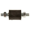 FIBET M8 x 20 mm Anti-Vibration Mount Male to Male Bobbin Natural Rubber 18 daN Compression 25 mm OD 70 mm H 2530VV20-35