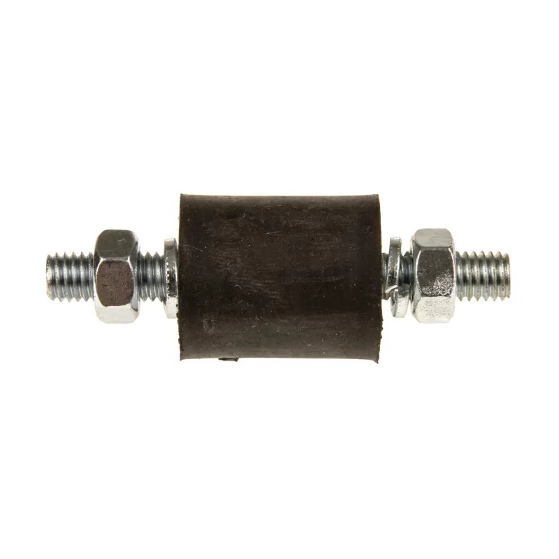 FIBET M8 x 20 mm Anti-Vibration Mount Male to Male Bobbin Natural Rubber 18 daN Compression 25 mm OD 70 mm H 2530VV20-35
