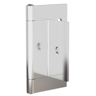 Pinet Gloss Stainless Steel Butt Hinge Screw Fixing 60 mm x 30 mm x 1.5 mm 62-1-3625