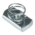 Unistrut Zinc Plated Steel Channel Nut with Spring M6 P 4006 M6