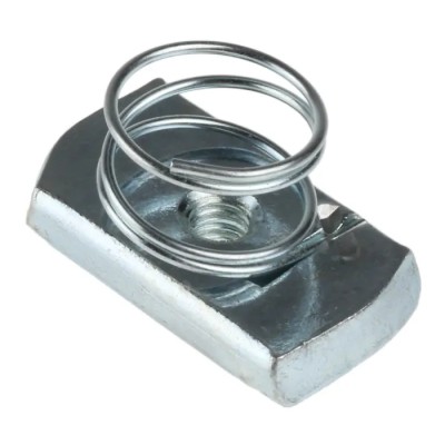Unistrut Zinc Plated Steel Channel Nut with Spring M6 P 4006 M6