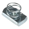 Unistrut Zinc Plated Steel Channel Nut with Spring M6 P 4006 M6