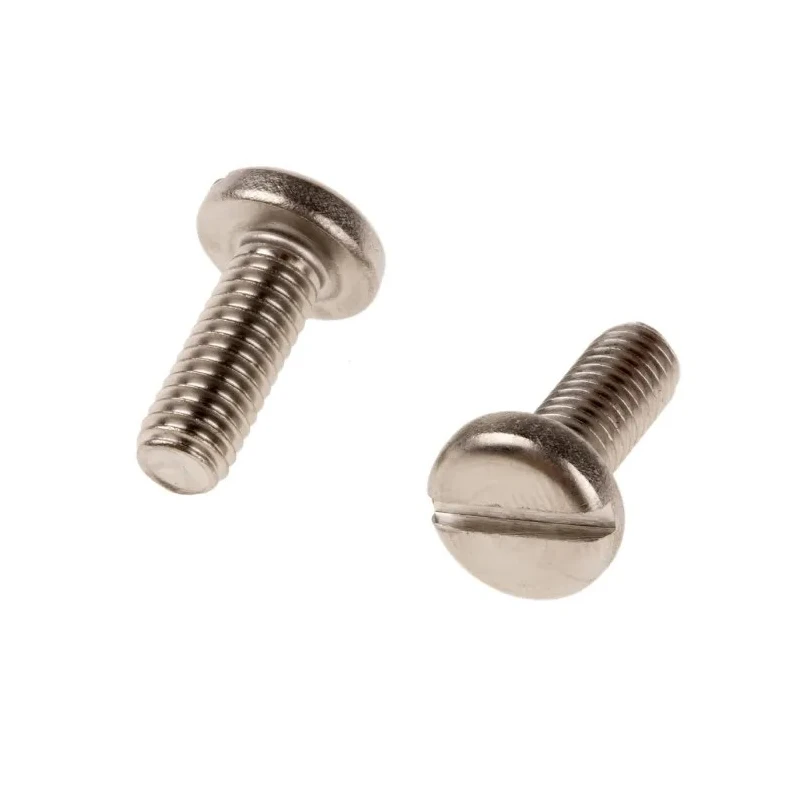 RS PRO Slot Pan Stainless Steel Machine Screw M6 Thread 16 mm Length A2 Grade 189-529