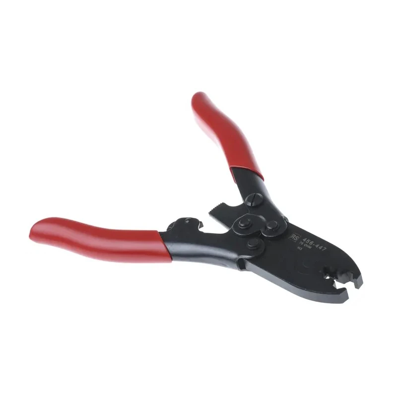 RS PRO Crimp Tool for BNC and UHF Connectors 220mm Adjustable Ratchet 75Ω 456-447