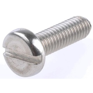 RS PRO Slot Pan Stainless Steel Machine Screw 20 mm M6 189-535