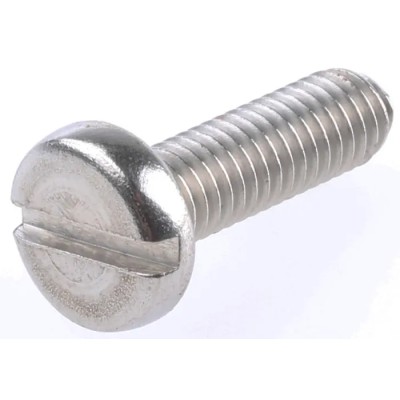 RS PRO Slot Pan Stainless Steel Machine Screw 20 mm M6 189-535