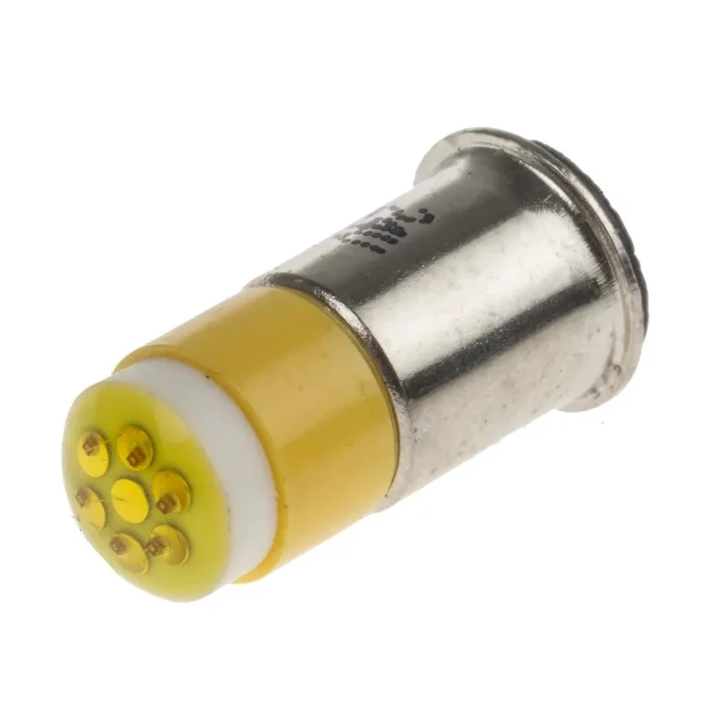RS PRO Yellow Indicator Lamp Multichip, 24V dc, 6 mm Diameter 209-995