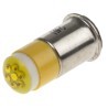 RS PRO Yellow Indicator Lamp Multichip, 24V dc, 6 mm Diameter 209-995