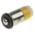 RS PRO Yellow Indicator Lamp Multichip, 24V dc, 6 mm Diameter 209-995
