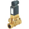 Burkert Solenoid Valve, 2 Port, Normally Closed, 230V AC, Brass Body, Series 5282, Model 134437