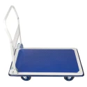 RS PRO Foldable Flatbed Steel Platform Trolley 300 kg Load, 870mm Length, 608mm Width, 870mm Height 251-946