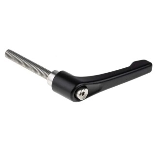 RS PRO Clamping Lever Thread Size M8 x 50 mm Die Cast Zinc Handle Stainless Steel Shaft 65mm Length 478-090