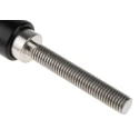 RS PRO Clamping Lever Thread Size M8 x 50 mm Die Cast Zinc Handle Stainless Steel Shaft 65mm Length 478-090