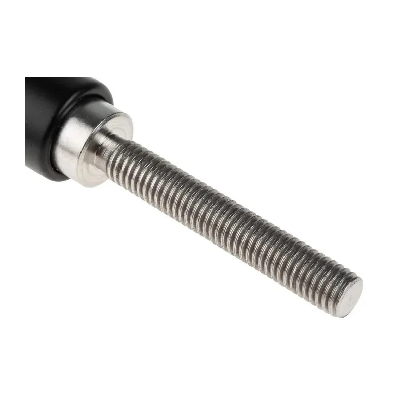 RS PRO Clamping Lever Thread Size M8 x 50 mm Die Cast Zinc Handle Stainless Steel Shaft 65mm Length 478-090