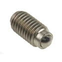 RS PRO Stainless Steel M10 Spring Plunger, 21 mm Length, 6 mm Ball Diameter 478-573