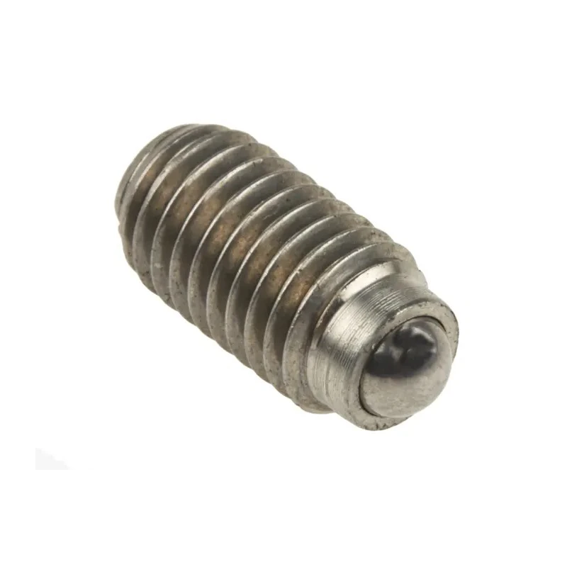 RS PRO Stainless Steel M10 Spring Plunger, 21 mm Length, 6 mm Ball Diameter 478-573