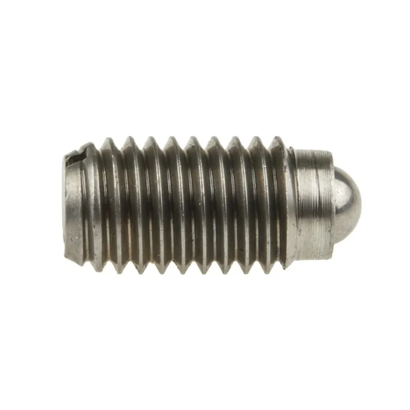 RS PRO Stainless Steel M10 Spring Plunger, 21 mm Length, 6 mm Ball Diameter 478-573