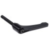 RS PRO Steel Clamping Lever M8 x 50 mm, Die Cast Zinc Handle with Steel Shaft 478-254