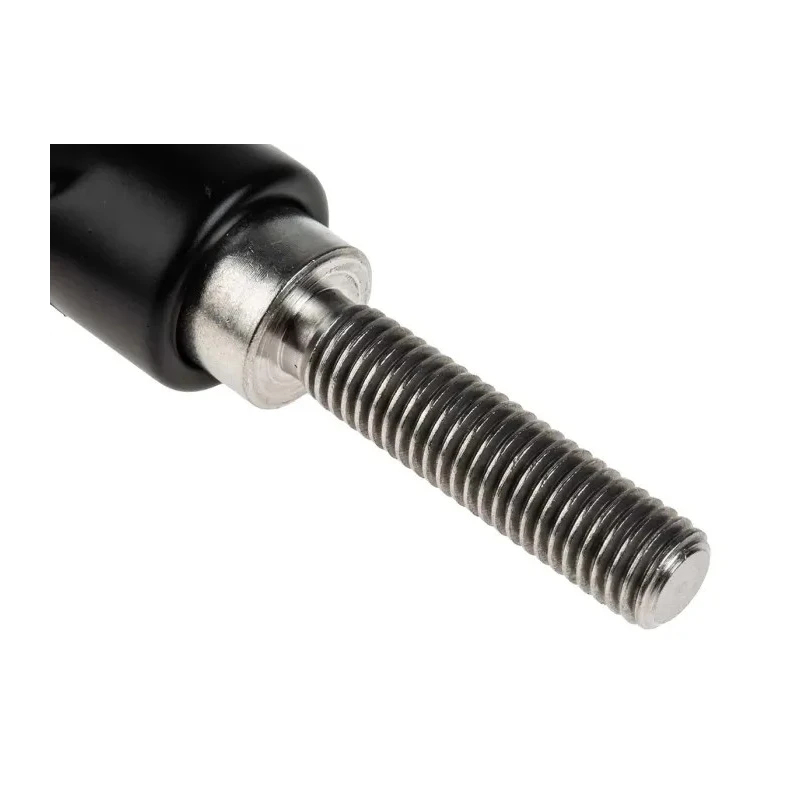 RS PRO Stainless Steel Clamping Lever M10 x 40 mm Die Cast Zinc Handle Black 78mm Length 478-282
