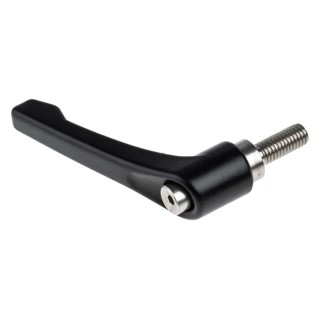 RS PRO Clamping Lever M8 x 20 mm Die Cast Zinc Handle Stainless Steel Male Thread 478-129