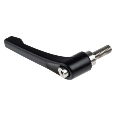 RS PRO Clamping Lever M8 x 20 mm Die Cast Zinc Handle Stainless Steel Male Thread 478-129