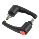 RS PRO Clamping Lever M8 x 15 mm Fibreglass Reinforced Nylon Handle Stainless Steel Shaft 65mm Length 478-804