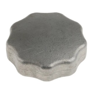 RS PRO Silver 304 Stainless Steel Multiple Lobes Clamping Knob, M6 Thread Size, 25mm Thread Length, 50 mm Diameter 478-967
