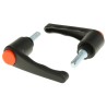 RS PRO Zinc Plated Steel Clamping Lever M10 x 30 mm 83 mm Length Handle RS PRO 478-951