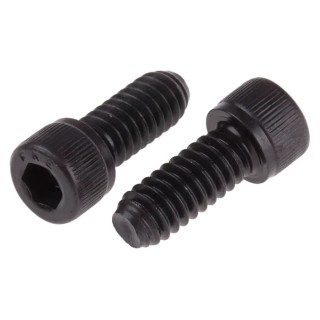 RS PRO Black Steel Hex Socket Cap Screw, Hex Drive, 1/4 Inch Thread Diameter x 0.625 Inch Length, Grade 8.8 292-085