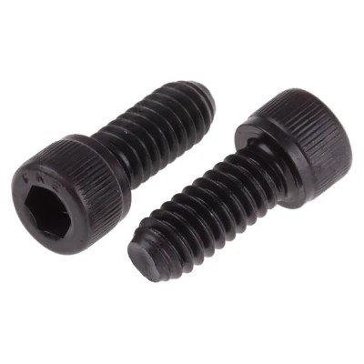 RS PRO Black Steel Hex Socket Cap Screw, Hex Drive, 1/4 Inch Thread Diameter x 0.625 Inch Length, Grade 8.8 292-085