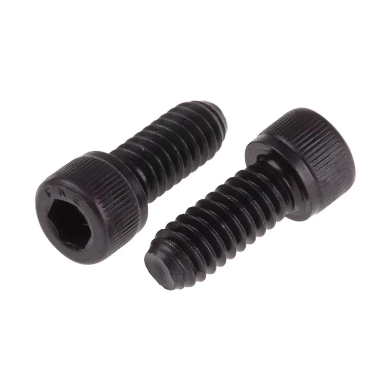 RS PRO Black Steel Hex Socket Cap Screw, Hex Drive, 1/4 Inch Thread Diameter x 0.625 Inch Length, Grade 8.8 292-085
