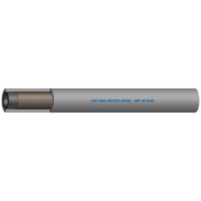 RS PRO Ethylene Propylene Diene Monomer Hose Pipe 19.1 mm ID 30.5 mm OD Grey 25 m 486-491