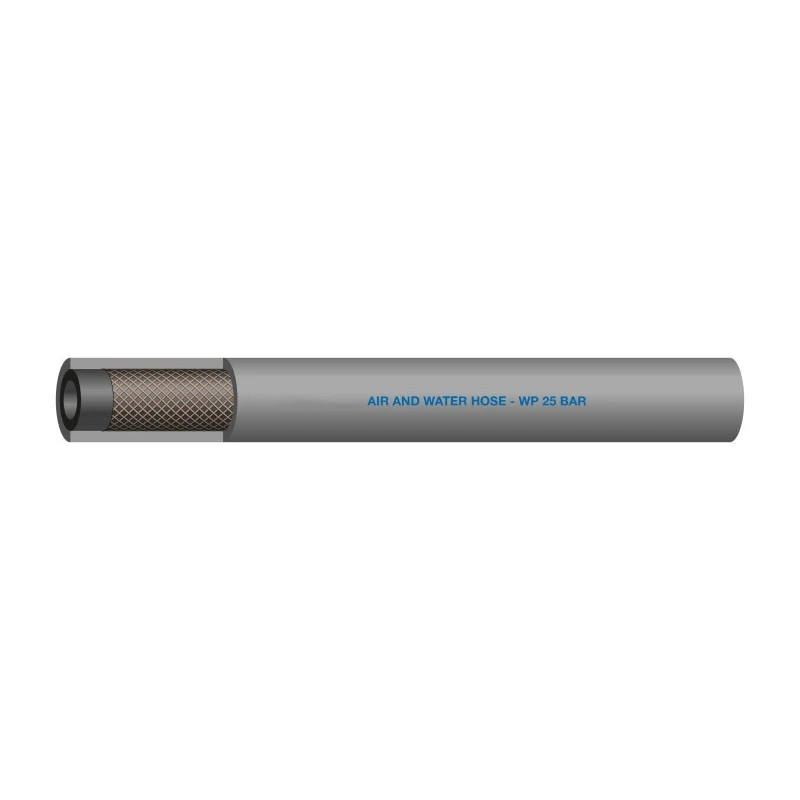 RS PRO Ethylene Propylene Diene Monomer Hose Pipe 19.1 mm ID 30.5 mm OD Grey 25 m 486-491