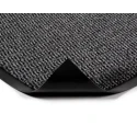 Coba Europe Vyna-Plush Entrance Mat Cutpile Indoor Use Grey Black 900mm x 1.2 m x 7 mm VP010604