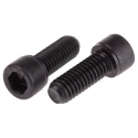 RS PRO Black Steel Hex Socket Cap Screw, Hex Drive, 3/8 in Diameter, 1 in Length, Grade 8.8 292-215