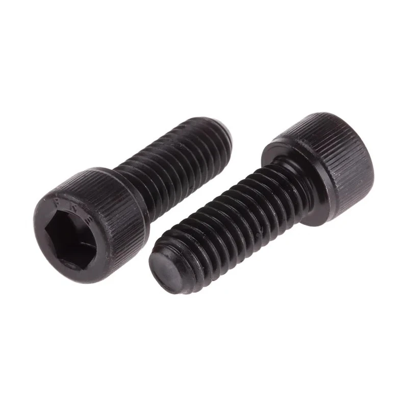 RS PRO Black Steel Hex Socket Cap Screw, Hex Drive, 3/8 in Diameter, 1 in Length, Grade 8.8 292-215