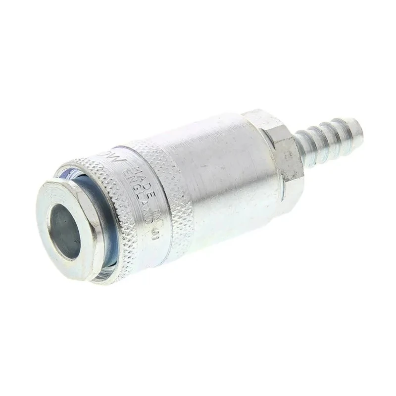 PCL Steel Pneumatic Quick Connect Coupling Male 7mm, Yellow Zinc Passivated Finish AC21R