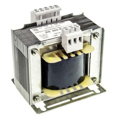 RS PRO Isolation Transformer 1 Output 150 VA, 12–0–12V AC, Dual Secondary, Dual Primary, IEC61558-2-4 504-177