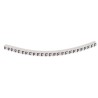 HellermannTyton Helagrip Slide-On Cable Marker, Black, Pre-printed "F", Suitable for 1-3mm Cable Diameter, PVC 901-10406