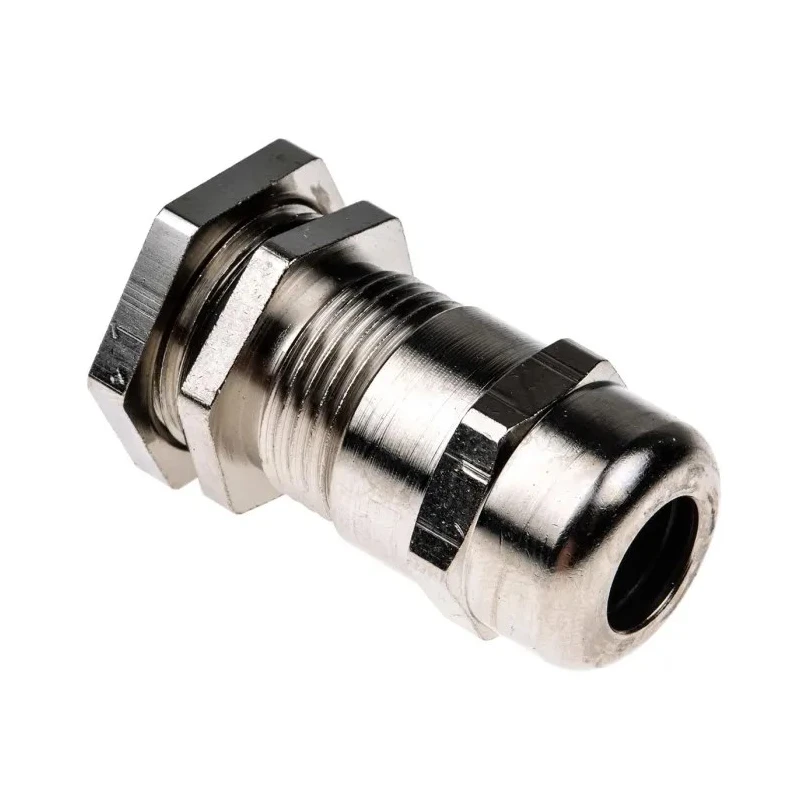 SIB WADI-TEC Series Metallic Nickel Plated Brass Cable Gland, M20 Thread, 7 mm Min. 10.5 mm Max. IP68 R1222040R