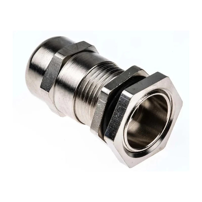 SIB WADI-TEC Series Metallic Nickel Plated Brass Cable Gland, M20 Thread, 7 mm Min. 10.5 mm Max. IP68 R1222040R